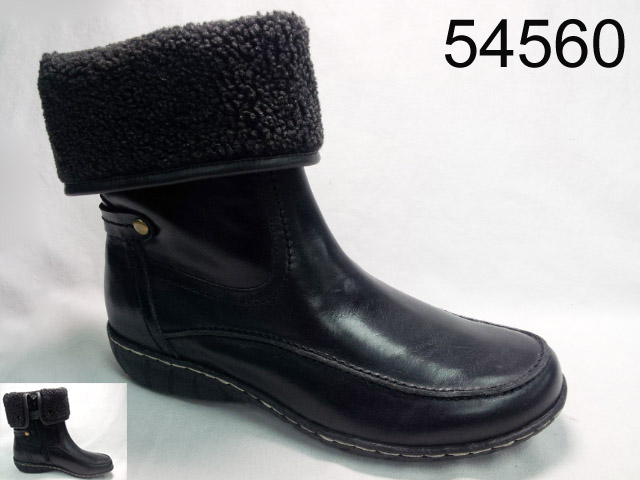 54560 BLACK (LEATHER UPPER )